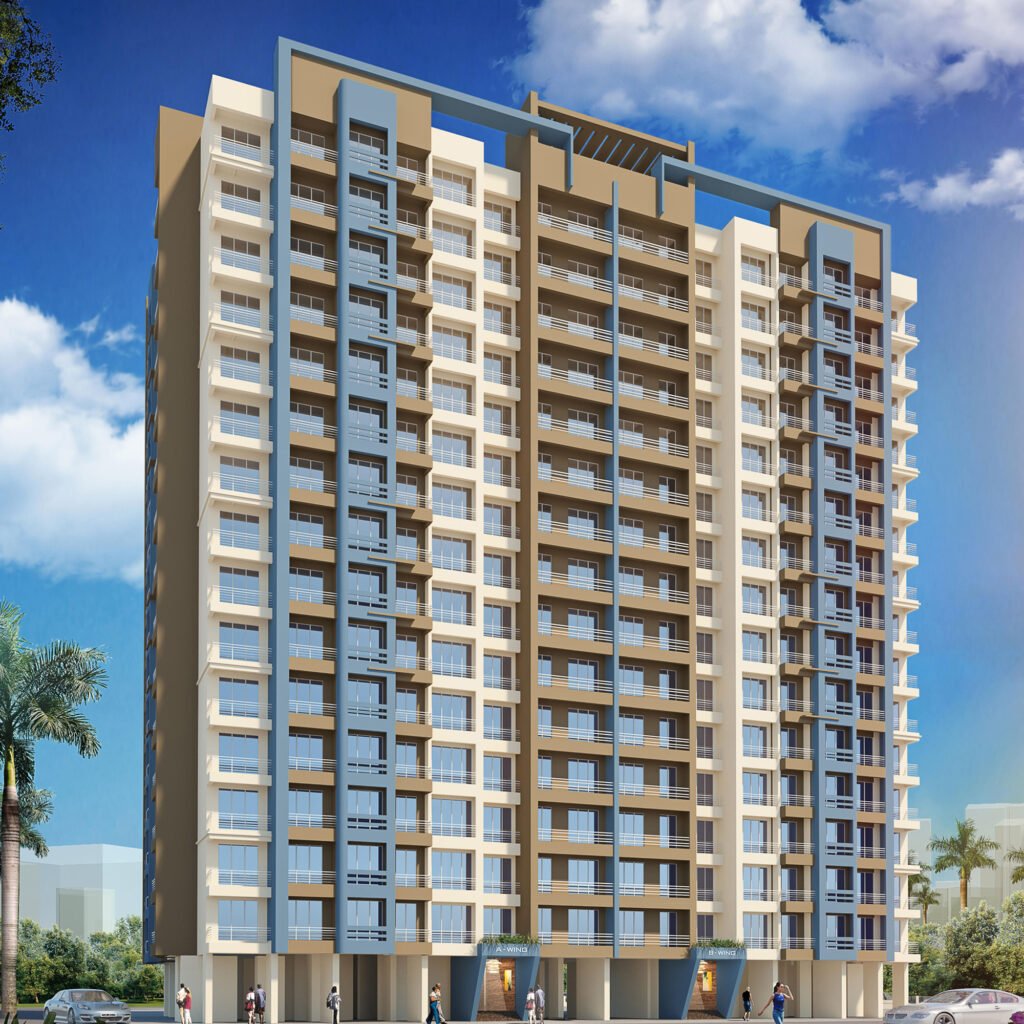 1BHK 2BHk Flats Space Residence 2 in Mroa Road Floor Plan